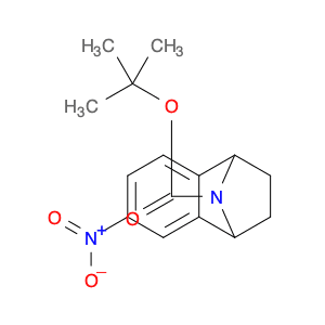 RAC-6-NITRO-1,2,3,4-TETRAHYDRO-1,4-EPIAZANO-NAPHTHALENE-9-CARBOXYLIC ACID TERT-BUTYL ESTER