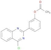 Phenol, 3-(4-chloro-2-quinazolinyl)-, 1-acetate