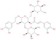2-(3,4-Dihydroxyphenyl)ethyl 3-O,6-O-bis(α-L-rhamnopyranosyl)-4-O-[(E)-3-(3,4-dihydroxyphenyl)prop…