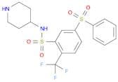 BenzenesulfonaMide, 5-(phenylsulfonyl)-N-4-piperidinyl-2-(trifluoroMethyl)-