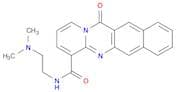 N-[2-(Dimethylamino)ethyl]-12-oxo-5,13-diazatetracene-4-carboxamide