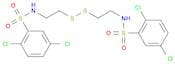N,N'-(Dithiodi-2,1-ethanediyl)bis[2,5-dichloro-benzenesulfonamide
