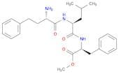 (alphaS)-α-Aminobenzenebutanoyl-L-leucyl-L-phenylalanine methyl ester