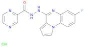 2-(7-Fluoropyrrolo[1,2-a]quinoxalin-4-yl)hydrazide-2-pyrazinecarboxylic acid hydrochloride