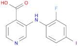 3-(2-fluoro-4-iodophenylamino)isonicotinic acid
