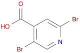 4-​Pyridinecarboxylic acid, 2,​5-​dibromo-