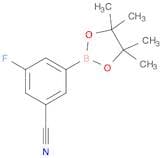 3-Fluoro-5-(4,4,5,5-tetramethyl-[1,3,2]dioxaborolan-2-yl)benzonitrile