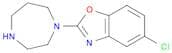 5-Chloro-2-(1,4-diazepan-1-yl)benzo[d]oxazole