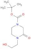 tert-Butyl 4-(2-hydroxyethyl)-3-oxopiperazine-1-carboxylate