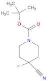 1-Piperidinecarboxylic acid, 4-cyano-4-fluoro-, 1,1-dimethylethyl ester