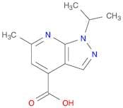 1-Isopropyl-6-methyl-1H-pyrazolo[3,4-b]pyridine-4-carboxylic acid