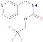 2,2,2-Trifluoroethyl (pyridin-3-ylmethyl)carbamate