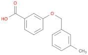 3-[(3-Methylbenzyl)oxy]benzoic acid