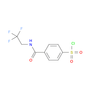 4-([(2,2,2-Trifluoroethyl)amino]carbonyl)benzenesulfonyl chloride