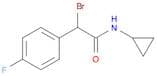 α-Bromo-N-cyclopropyl-4-fluorobenzeneacetamide