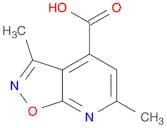 3,6-Dimethylisoxazolo[5,4-b]pyridine-4-carboxylic acid