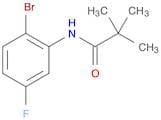 PropanaMide, N-(2-broMo-5-fluorophenyl)-2,2-diMethyl-