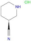3-Piperidinecarbonitrile, hydrochloride (1:1), (3S)-