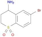 4-Amino-6-bromothiochroman 1,1-dioxide