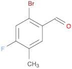 2-BROMO-4-FLUORO-5-METHYL BENZALDEHYDE