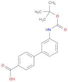 3'-((tert-Butoxycarbonyl)amino)-[1,1'-biphenyl]-4-carboxylic acid