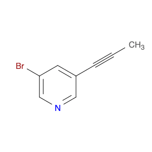 3-Bromo-5-(prop-1-ynyl)pyridine
