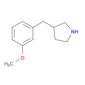 3-[(3-methoxyphenyl)methyl]pyrrolidine