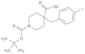 N-BOC-4-(4'-FLUORO) BENZYL-4-PIPERIDINE CARBOXYLIC ACID