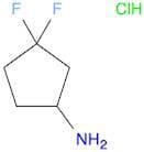 3,3-Difluorocyclopentan-1-amine hydrochloride