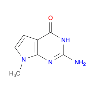 2-Amino-7-methyl-3H-pyrrolo[2,3-d]pyrimidin-4(7H)-one