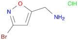 (3-Bromoisoxazol-5-yl)methylamine hydrochloride