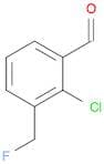 2-Chloro-3-(fluoromethyl)benzaldehyde