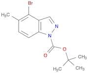 tert-Butyl 4-bromo-5-methyl-1H-indazole-1-carboxylate