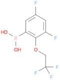B-[3,5-Difluoro-2-(2,2,2-trifluoroethoxy)phenyl]boronic acid
