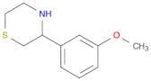 3-(3-Methoxyphenyl)thiomorpholine