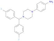 4-(4-[Bis(4-fluorophenyl)methyl]piperazin-1-yl)phenylamine