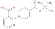 2-(4-(tert-Butoxycarbonyl)piperazin-1-yl)nicotinic acid