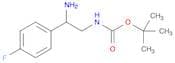 tert-Butyl N-[2-amino-2-(4-fluorophenyl)ethyl]carbamate