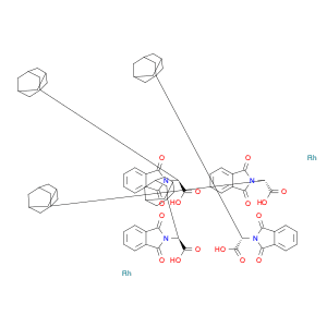 Tetrakis[(S)-(+)-(1-adamantyl)-(N-phthalimido)acetato]dirhodium(II)Rh2(S-PTAD)4