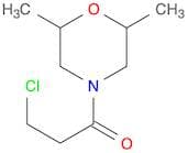 4-(3-Chloropropanoyl)-2,6-dimethylmorpholine