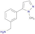 1-[3-(1-methyl-1H-pyrazol-5-yl)phenyl]methanamine