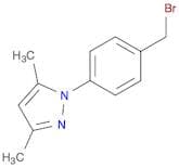 1-(4-(Bromomethyl)phenyl)-3,5-dimethyl-1H-pyrazole