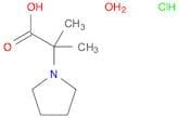 2-methyl-2-(1-pyrrolidinyl)propanoic acid