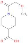 1-(Methoxyacetyl)piperidine-4-carboxylic acid