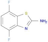 4,7-Difluoro-2-benzothiazolamine