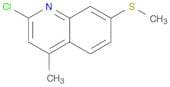 2-Chloro-4-methyl-7-(methylthio)quinoline
