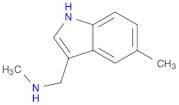 N-Methyl-1-(5-methyl-1H-indol-3-yl)methanamine