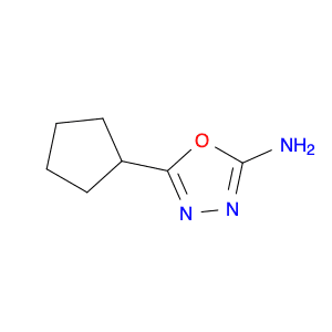 5-Cyclopentyl-1,3,4-oxadiazol-2-amine