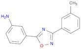 3-[3-(3-Methylphenyl)-1,2,4-oxadiazol-5-yl]benzenamine