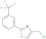 4-(Chloromethyl)-2-[3-(trifluoromethyl)phenyl]-1,3-thiazole
